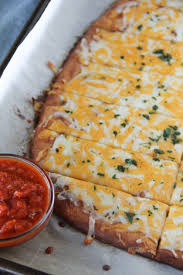 There's nothing that tastes better than a pan of cheesy, garlicky breadsticks. Homemade Cheesy Garlic Bread Low Carb Keto Gluten Free
