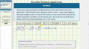 Scientific Notation Beginning Algebra