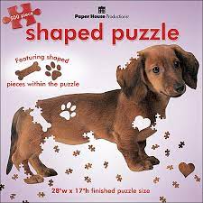 Customized design 3d puzzles for corporate as promotional gifts. Paper Housepaper House Dachshund Jigsaw Puzzle 500 Pieces Dailymail