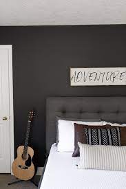 We have a range of generic boys nursery wallpaper available which features everything from teddy bears through to trains. How To Refresh A Teenage Boys Bedroom With A Painted Feature Wall Teenager Bedroom Boy Boys Bedroom Wallpaper Boys Bedroom Modern