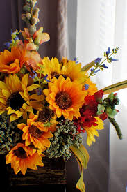 Sale Silk Flower Arrangement Sunflower Arrangement Fall Sunflower Arrangements Flower Arrangements Silk Flower Arrangements