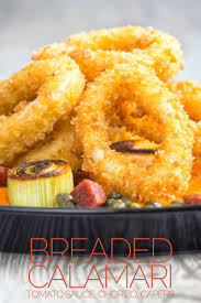 Fried Calamari Perfect Crispy Breaded Squid Rings Recipe Crispy Pork Recipe Fish Recipes Seafood Recipes