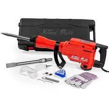 Montolit offers a complete range of electric tile cutters, and dry or wet tile cutting saws for f2 is the small tile saw for electric use by montolit, suitable for cutting ceramic materials, even those with a… Xtremepowerus 2200w Electric Jack Hammer Concrete Demolition 2 Chisel Point Flat Bit With Carrying Case Walmart Com Walmart Com