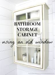 Maybe you would like to learn more about one of these? Remodelaholic Bathroom Storage Cabinet Using An Old Window