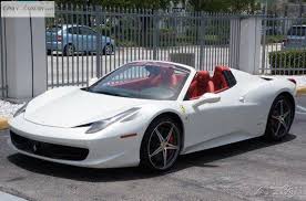 Every used car for sale comes with a free carfax report. Ferrari 458 Spider White 2014 For Sale For Sale Car