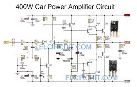 400w power amplifier safari | electronic schematic diagram for outdoor try using transformer 20a 45vct, tr final 5 sets/channel using sanken 2sc2922 / 2sa1216, which can produce. Car Power Amplifier Circuit Using C5100 A1908 Power Amplifiers Subwoofer Amplifier Hifi Amplifier