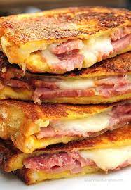 Add salt, sugar, flour, and baking powder. Monte Cristo Sandwich Recipe She Wears Many Hats