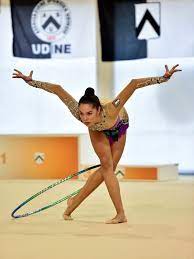 Individual gymnast of italian national team of rhythmic gymnastics 2xat world championships. Agiurgiuculese Stupisce Ancora E La Prima Azzurra Sul Podio Della Coppa Del Mondo