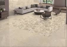 Ceramic Motto Domino Crema Decor Floor Tile, Size: 600x1200 ...