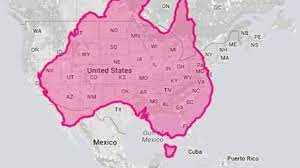 The true size means you can properly compare countries. Compare Australia S Size To Other Countries Huffpost Australia News