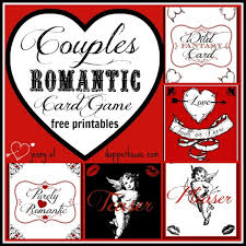 Discover free printable valentines for all your loved ones, including your kids and partner. Romantic Card Game For Adult Couples Free Printables