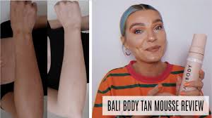 Testing Out Bali Body Tan Mousse First Impressions Ad Gifted Lovefings Youtube