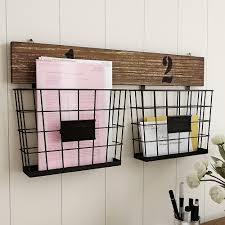 Check spelling or type a new query. Hastings Home Hanging Double Wire Basket Organizer Wall Mount Storage Rustic Style Multi Use Bins For Entryway Office Home Decor Black 231930ecg Best Buy