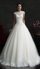 Illusion Neckline Wedding Dresses Help To Give A Slightly More Modest Feel To Wedding Dress Necklines Illusion Neckline Wedding Dress Illusion Neckline Wedding