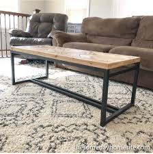 Ohiowoodlands solid steel powder coated table legs. No Weld Metal Coffee Table Base The Someday Home