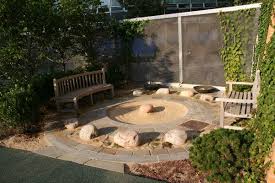 Place rocks on top of the sand to make a soothing pattern. Diy Saturday 39 How To Create A Zen Garden Video Zen Garden Design Zen Garden Japanese Garden