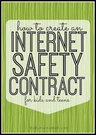 Internet Safety Contract Internet Safety Internet Safety Contract Safety Contract