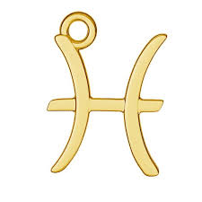 Łączy się to z silnymi uczuciami. Zawieszka Znak Zodiaku Ryby Srebro Ag 925
