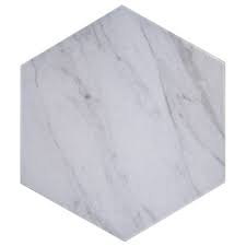 Imitation Marbre Blanc Carrelage Hexagonal Satine Mat Ca2409001 Carrelage Hexagonal Carrelage Carrelage Hexagonal Blanc