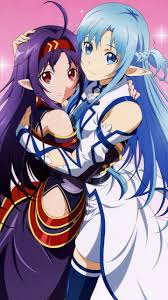 Looking for the best wallpapers? Asuna And Yuuki Kono 720x1280 Mobile Wallpaper