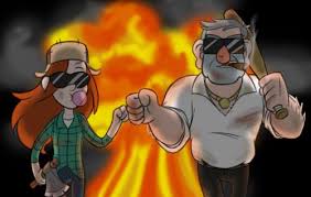 X Gon Give It To Ya Shit Wrecker Brigade Hoooo Gravity Falls Fan Art Gravity Falls Gravity Falls Art