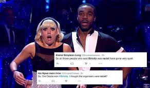 Maybe you would like to learn more about one of these? Strictly Come Dancing Viewers Slam Racist Claims After Ore Oduba Wins Series Tv Radio Showbiz Tv Express Co Uk