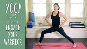 Engage Your Warrior Yoga With Adriene Yoga With Adriene Yoga Tips Warrior Yoga