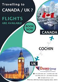 Looking For Canada Uk Flights Book Air Tickets Now Through Osaka Group In 2020 Travel Management Canada Travel Air Tickets