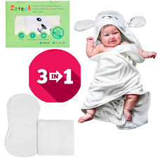 Baby washcloths and hooded towels are necessities that every new parent is sure to appreciate. 100 Organic Bamboo Baby Hooded Towel Set Bath Towels With Washcloth Burp Cloth Pack Ultra Soft 600 Gsm 35 X 35 Inch Hypoallergenic 2 X Thick Super Absorbent For Infant Toddler Newborn