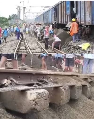 ফারাক্কায় জোড়া ধ্বস , বিপর্যস্ত রেল-সড়ক যোগাযোগ #siliguri #farakka #ccnsambad #BengaliNews