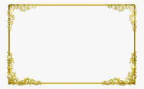 Use these free for your personal projects or designs. Background Frame Png Clipart Borders And Frames Clip Gold Certificate Border Png 604968 Gold Frame Gold Border Frame