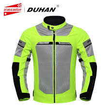 Duhan Motorcycle Jacket Men Motorbike Racing Jackets Protective Gear Summer Mesh Breathable Motorcycle Jacket Mens Motorcycle Racing Jacket Motocross Clothing