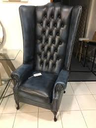 Real Leather High Back Chair 599 Stuhle Mit Hoher Ruckenlehne