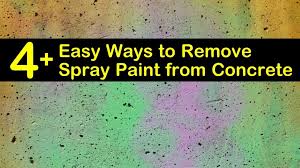 Spray paint, such as graffiti, soaks into the pores of the bricks so it is virtually impossible to remove completely. 4 Easy Ways To Remove Spray Paint From Concrete