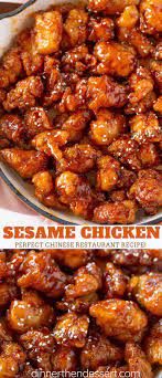 Best and easiest recipe that is better than chinese takeout crockpot sesame chicken knocks the socks off of traditional sesame chicken with the additional depth of sweet and spicy asian sweet chili sauce. Crispiest Chinese Sesame Chicken In 30 Mins Dinner Then Dessert