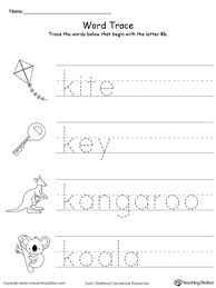 How to teach the alphabet to different learner types? Free Words Starting With Letter K Myteachingstation Com