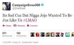 Street lava ent 65.695 views3 months ago. Police Looking At Chief Keef S Tweets Gang Connections In Lil Jojo Murder Case