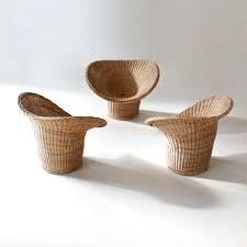 Egon Eiermann E 20 Rattan Armchair Rattan Armchair Basket Chair Organic Furniture