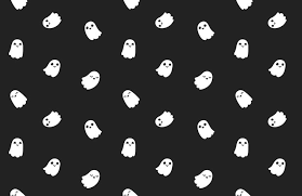Little Ghost Mural De Papel Tapiz Murales Wallpaper Halloween Desktop Wallpaper Halloween Wallpaper Cute Cute Fall Wallpaper