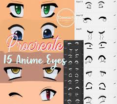 How to make a stamp in procreate. 15 Procreate Eyes Stamp Procreate Anime Eyes Brush In 2021 Eye Brushes Anime Eyes Procreate
