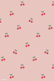 One piece wallpaper hd zoro. Red Hand Drawn Cherry Seamless Pattern On Pink Social Template Vector Premium Image By Fruit Wallpaper Aesthetic Iphone Wallpaper Iphone Background Wallpaper