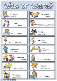 Was Or Were Online Worksheet You Can Do The Exercises Online Or Download The Worksh English Grammar For Kids Teaching English Grammar English Lessons For Kids