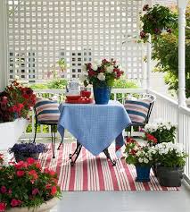 30 Patriotic Home Decoration Ideas In White Blue And Red Colors For Independence Day Celebration Blue Outdoor Decor Blue Decor Outdoor Decor