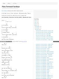 Ervina kau adalah cinta dalam hidupkudan takkan pernah ada yang laindi hatiku selain dirimu, ooo sudahlah buang semua ragu dalam. Pulsatermurahsurabaya Blogspot Com 2009 10 Lirik Dan Kunci G Musisi Grup Musik