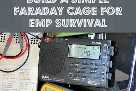 Faraday shield or faraday box) is a sealed enclosure that has an electrically conductive outer layer. Build A Simple Faraday Cage For Emp Survival Backdoor Survival