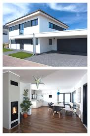 Isowoodhaus Kubische Stadtvilla Mit Carport Stadtvilla Toskana Haus Architektur Haus