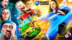 Rocket League 2020 Lose You Eat Loser Food Fgteev Multiplayer Challenge Youtube