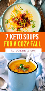 7 Hearty Keto Soups You Need Right Now To Cozy Up Keto Diet Rule Keto Soup Ketogenic Recipes Dinner Recipes