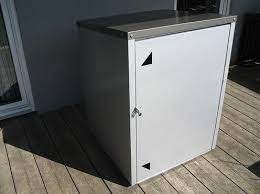 Unsere mitarbeiter haben uns der mission. Rollatorbox Rollatorgarage Fur Ihren Rollator Metallmoebel24