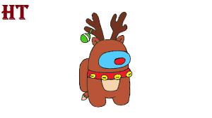 For this sketch, we would use the turtle module of python. How To Draw Among Us Reindeer Easy For Beginners